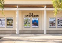 The Huntington Launches Bold Rebrand and Digital Initiatives to Enhance Visitor Experience The Huntington’s new brand on display at the entrance. The Huntington, San Marino, California. Photo by David Esquivel.