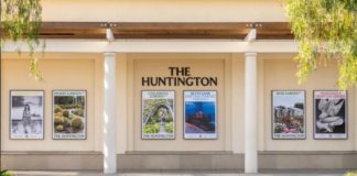 The Huntington Launches Bold Rebrand and Digital Initiatives to Enhance Visitor Experience The Huntington’s new brand on display at the entrance. The Huntington, San Marino, California. Photo by David Esquivel.