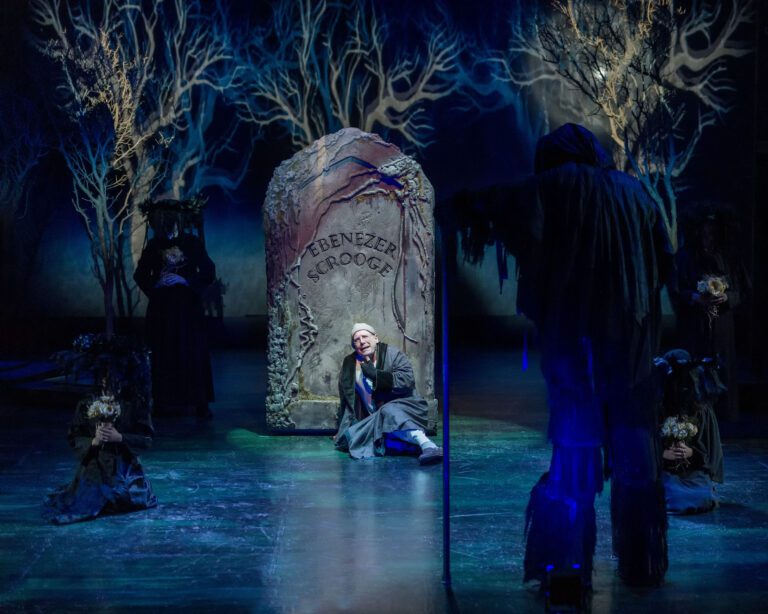 Photo credit: Geoff Elliott in A Christmas Carol by Craig Schwartz