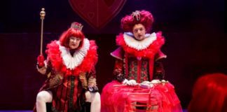 Photo credit: Susan Angelo and Justin Lawrence Barres in Alice in Wonderland by Craig Schwartz