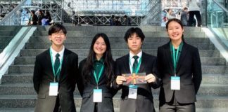 PHOTO Credit: Janna Conner | The South Pasadenan | The SPHS Varsity Virtual Enterprise Financial Literacy team earned 2nd place in the nation at the recent Youth Business Summit at Javits Center in New York City