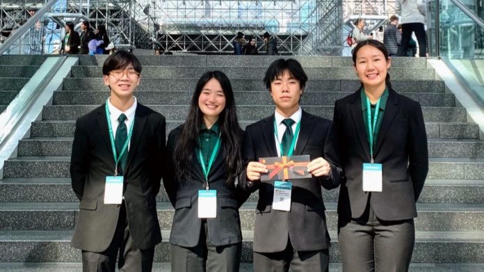 PHOTO Credit: Janna Conner | The South Pasadenan | The SPHS Varsity Virtual Enterprise Financial Literacy team earned 2nd place in the nation at the recent Youth Business Summit at Javits Center in New York City