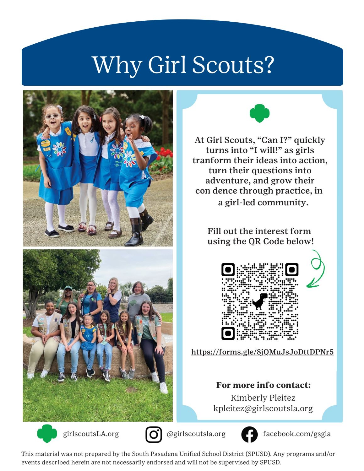 | The South Pasadenan | South Pasadena News Marengo Lion Loop Weekly Community Updates | Marengo Girl Scouts