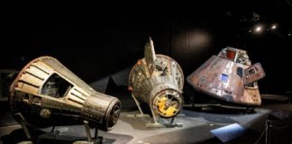 Samuel Oschin Air and Space Center Work in Progress Gallery at the California Science Center