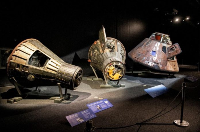 Samuel Oschin Air and Space Center Work in Progress Gallery at the California Science Center