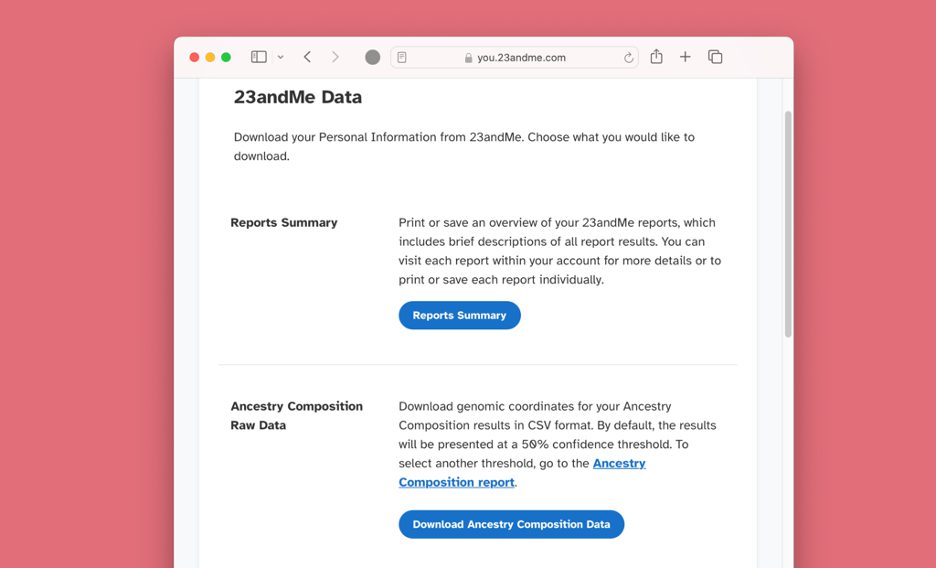 | The South Pasadenan | South Pasadena News How to download 23andMe data