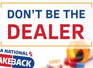 DEA Drug Take Back | South Pasadena Police Department Hosts Prescription Drug Take Back Event Photo: SPPD | The South Pasadenan | SPPD will host DEA Drug Take Back Event on April 26