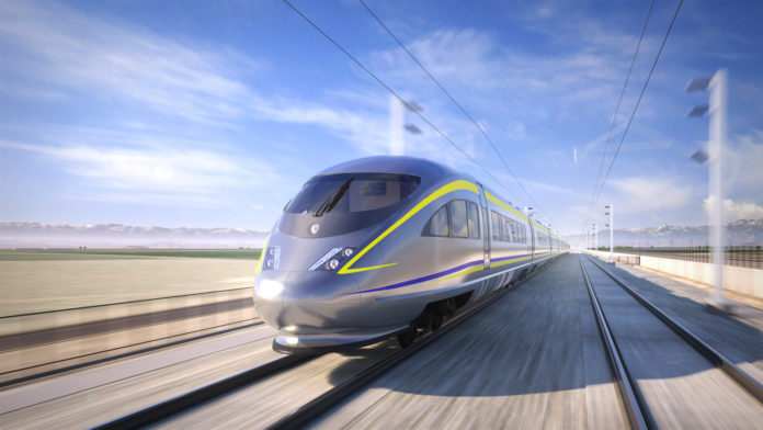 PHOTO: California High-Speed Rail Authority | The South Pasadenan | A California High-Speed Rail (CAHSR) train.