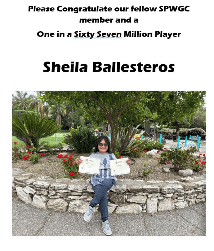 | The South Pasadenan | South Pasadena News PHOTO: SPWGC | The South Pasadenan | The Goddess of the Arroyo Seco Golf Course today, Sheila Ballesteros