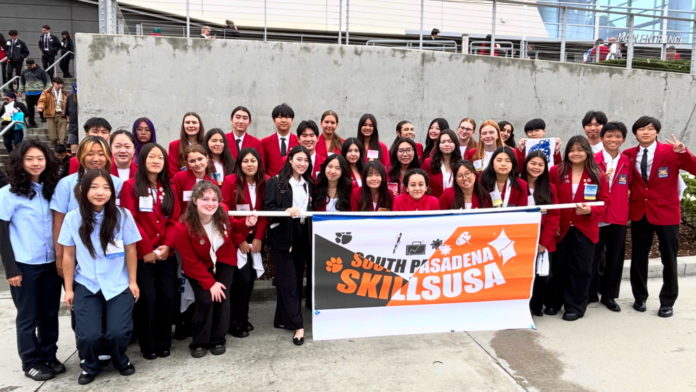 PHOTO: SPHS SkillsUSA | The South Pasadenan | South Pasadena Students Shine at State Conference