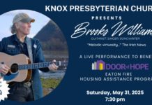 PHOTO: Knox Presbyterian Church | The South Pasadenan | Brooks Williams Concert 2025