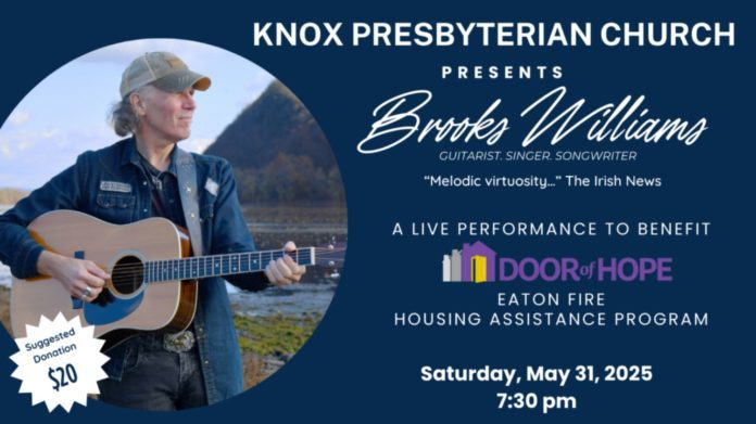 PHOTO: Knox Presbyterian Church | The South Pasadenan | Brooks Williams Concert 2025