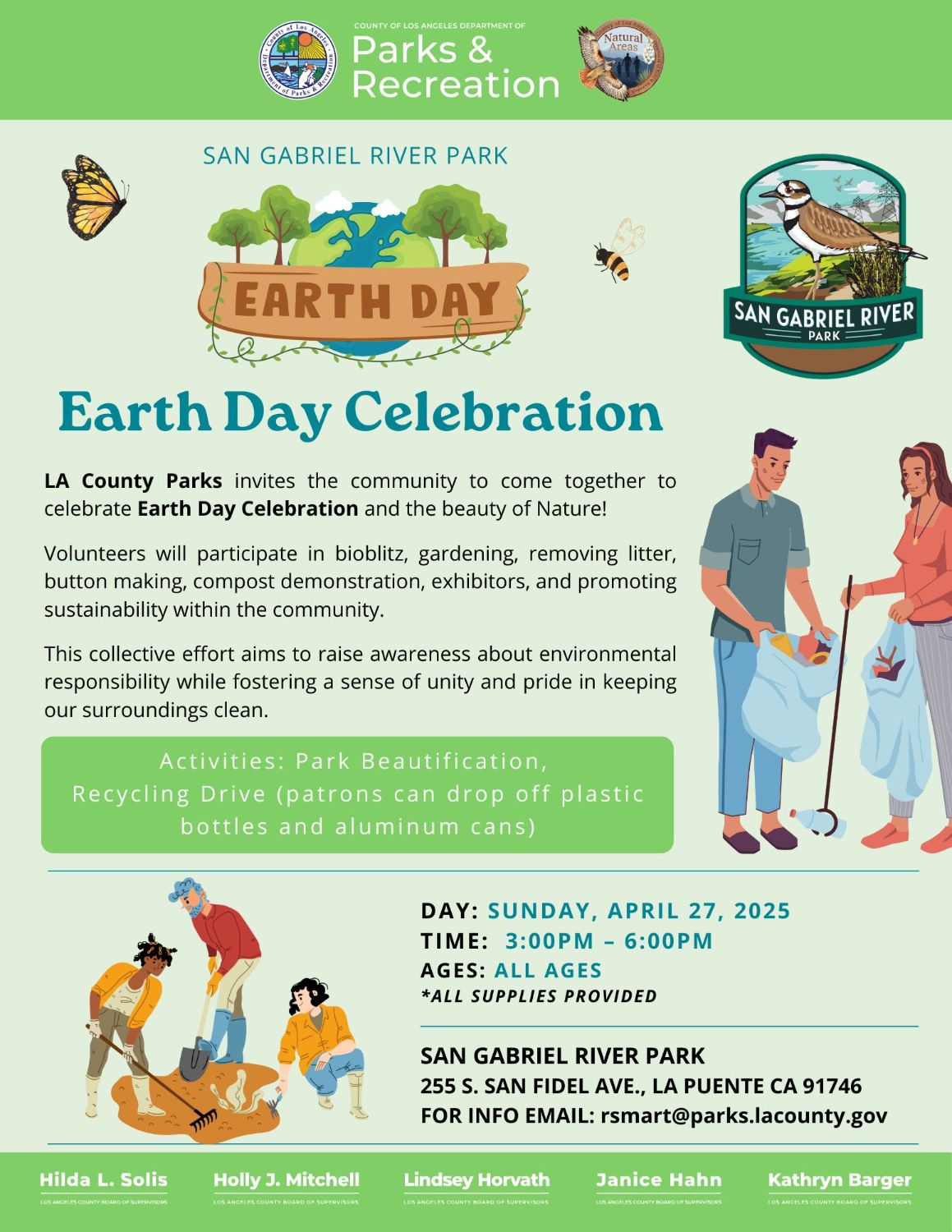 PHOTO: LA County | The South Pasadenan | Earth Day Celebration