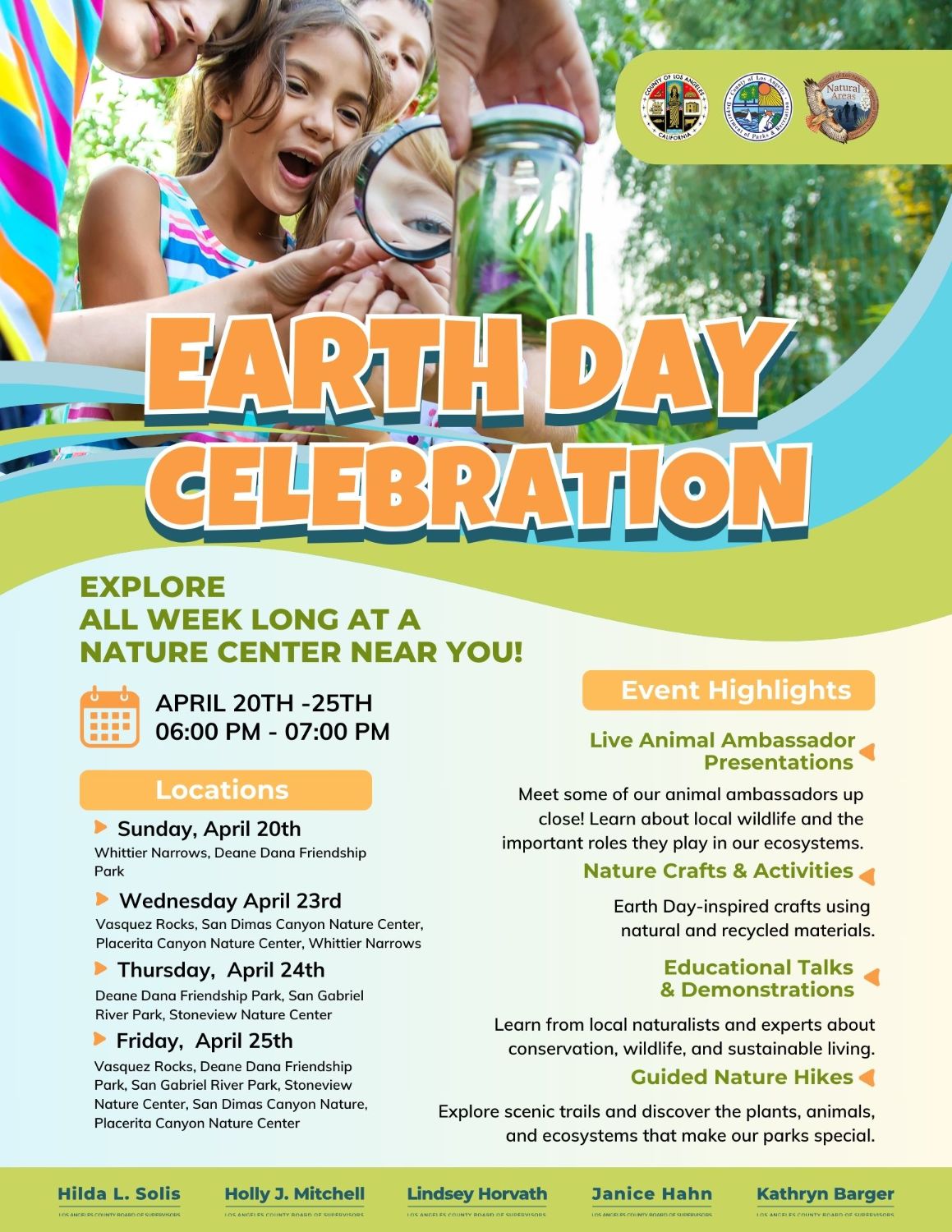 PHOTO: LA County | The South Pasadenan | Earth Day Celebration