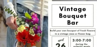 PHOTO: Hotbox Vintage | The South Pasadenan | Hotbox Vintage will once again host its charming Vintage Bouquet Bar