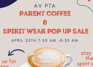 Free Coffee and School Spirit: AV PTA Hosts Morning Pop-Up on April 25 PHOTO | AV PTA | The South Pasadenan | Parent Coffee & Spirit Wear Pop Up Sale