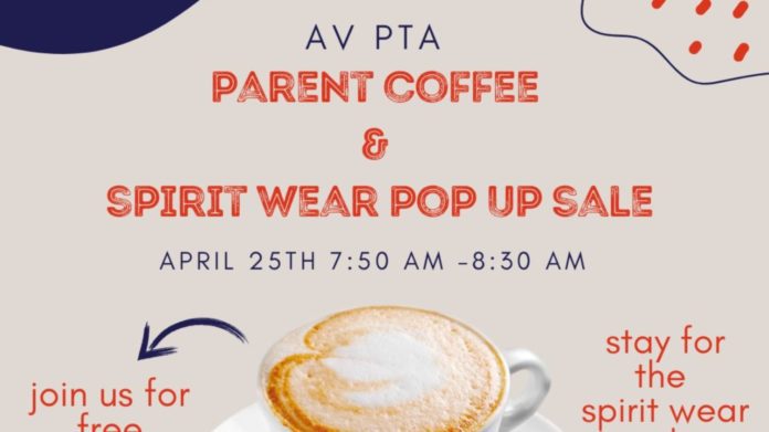 PHOTO | AV PTA | The South Pasadenan | Parent Coffee & Spirit Wear Pop Up Sale