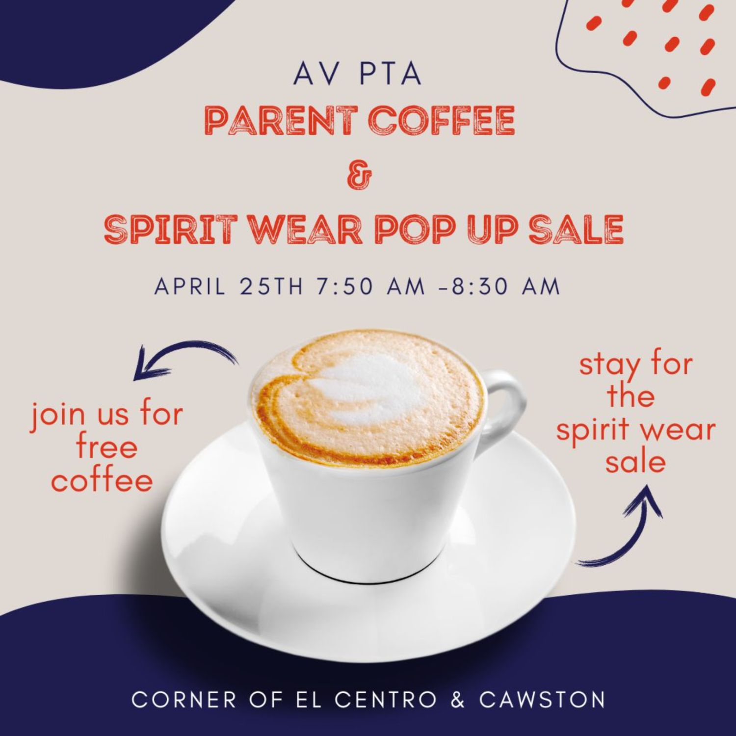 | The South Pasadenan | South Pasadena News PHOTO | AV PTA | The South Pasadenan | Parent Coffee & Spirit Wear Pop Up Sale