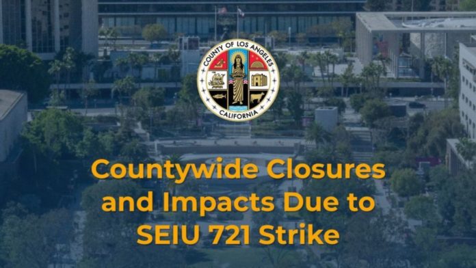 PHOTO: LA County | The South Pasadenan | LA County is preparing for a strike by SEIU 721