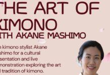Kimono Presentation | South Pasadena Library Hosts Akane Mashimo PHOTO: South Pasadena Public Library | The South Pasadenan | The Art of the Kimono Presentation at the South Pasadena Public Library