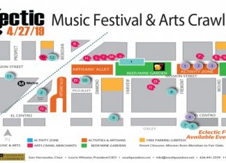 MAP | Eclectic Music Festival 2019 South-Pasadena-News-04-26-2019-eclectic-music-festival-map-official