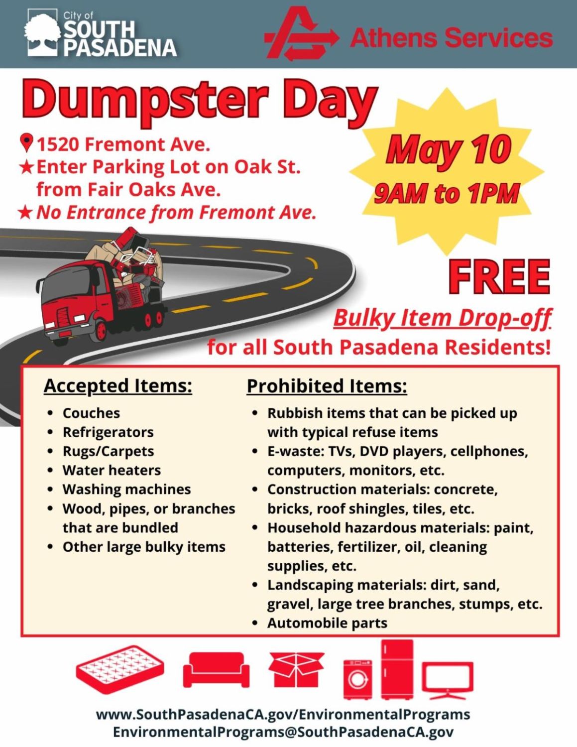 | The South Pasadenan | South Pasadena News Dumpster Day
