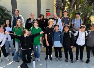 PHOTO: South Pasadena Middle School | The South Pasadenan | SPMS Advanced Drama students participate in the annual DTASC Shakespeare Festival