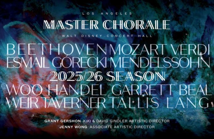PHOTO: LA Master Chorale | The South Pasadenan | Los Angeles Master Chorale Announces 2025-26 Season