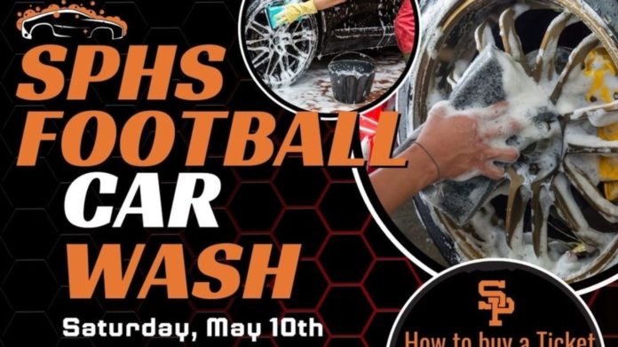 SPHS Football Car Wash Support the SPHS Football Team!