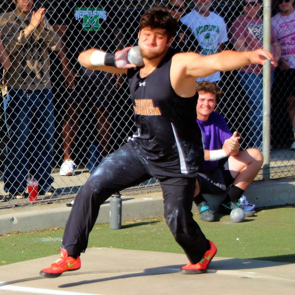 PHOTO: Hank Friezer | The South Pasadenan | South Pasadena's track team continued its dominance of the local high school track scene