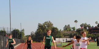 PHOTO: Henk Friezer | The South Pasadenan | South Pasadena's track team continued its dominance of the local high school track scene