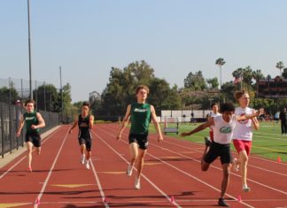 PHOTO: Henk Friezer | The South Pasadenan | South Pasadena's track team continued its dominance of the local high school track scene