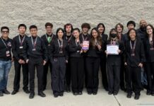 PHOTO: SPHS Music Boosters | The South Pasadenan | SPHS Winter Line Secures Second at Championships