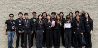 PHOTO: SPHS Music Boosters | The South Pasadenan | SPHS Winter Line Secures Second at Championships