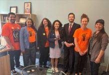 Senator Pérez Receives Hunger Fighter Award for Work to Combat Childhood Hunger PHOTO: Office of Sen. Pérez | The South Pasadenan | Members of the California Hunger Action Coalition present Senator Sasha Renée Pérez (D-Pasadena) with the 2025 Hunger Fighter Award