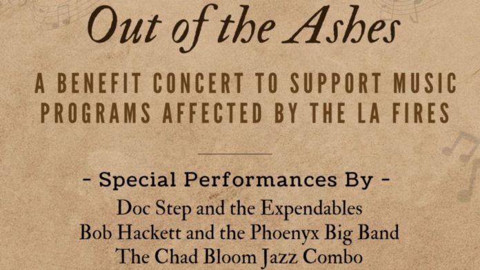 Out of the Ashes Benefit Concert to Support Pasadena Music Programs Impacted by LA Fires