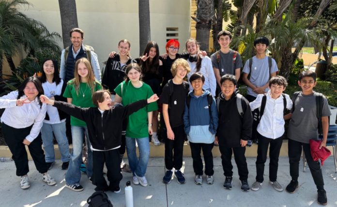 PHOTO: South Pasadena Middle School | The South Pasadenan | SPMS Advanced Drama students participate in the annual DTASC Shakespeare Festival