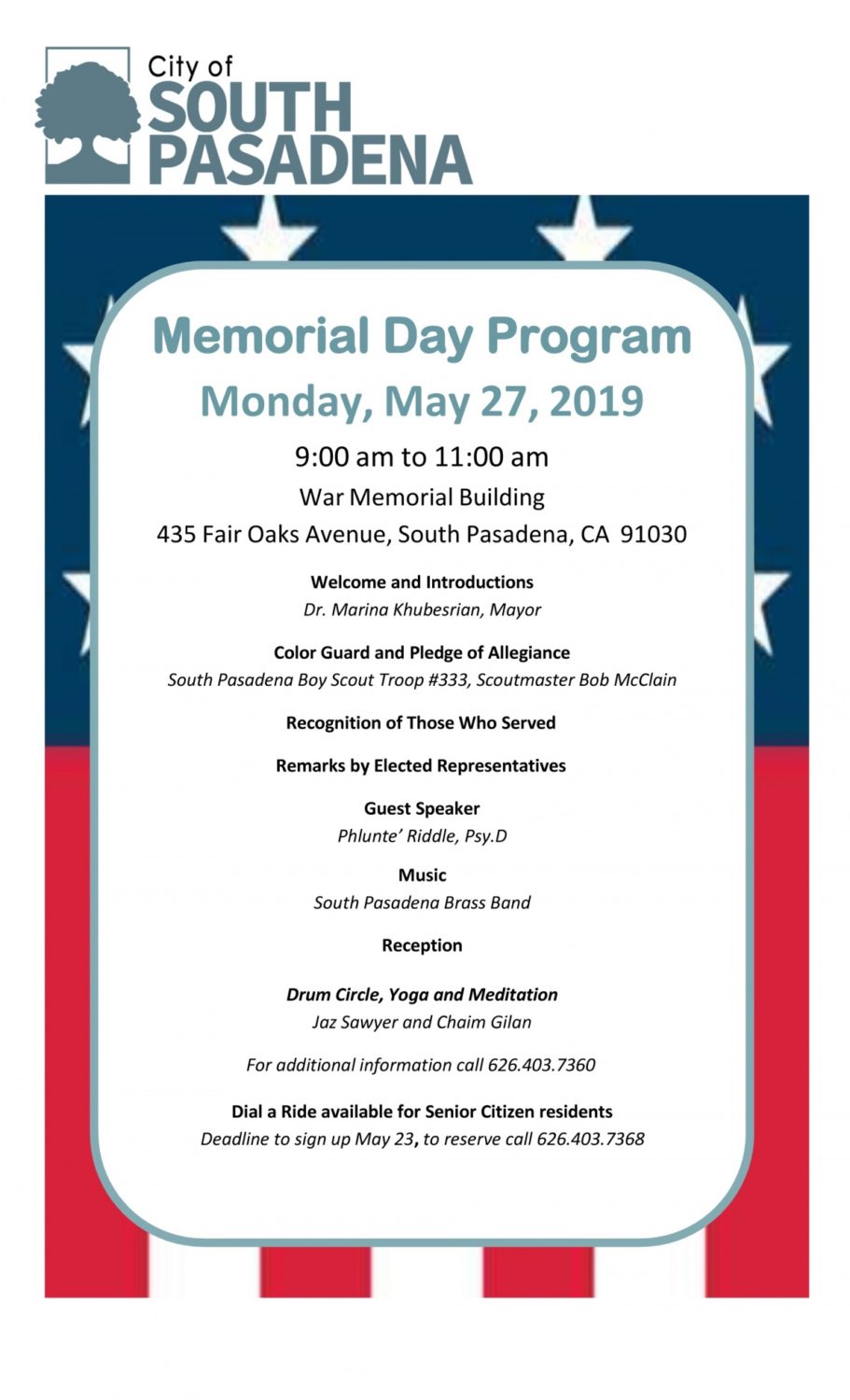 | The South Pasadenan | South Pasadena News