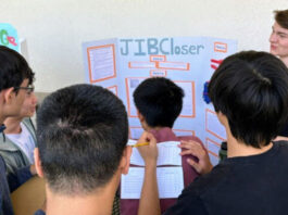 PHOTO: SPUSD | The South Pasadenan | SPHS students shared their capstone projects in the Engineering Design and Development Class.