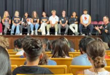 SPUSD Snapshot | SPHS Athletes Inspire Future Tigers During “Ask a Tiger Athlete” Panel at SPMS PHOTO: SPUSD | The South Pasadenan | Ask a Tiger Athlete Teaches Eighth Graders About High School Athletics