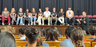 PHOTO: SPUSD | The South Pasadenan | Ask a Tiger Athlete Teaches Eighth Graders About High School Athletics