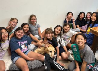Local Business and Girl Scouts Present $1,000 to Pasadena Humane Society Following Eaton Canyon Fires
