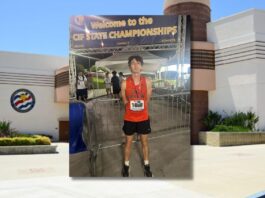 PHOTO: CB Richards | The South Pasadenan | SPHS Distance Runner Michael Scarince Sprints to Second Place Finish at State Championship