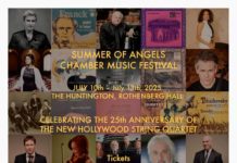 Summer of Angels Chamber Music Festival Returns to The Huntington, July 10–13