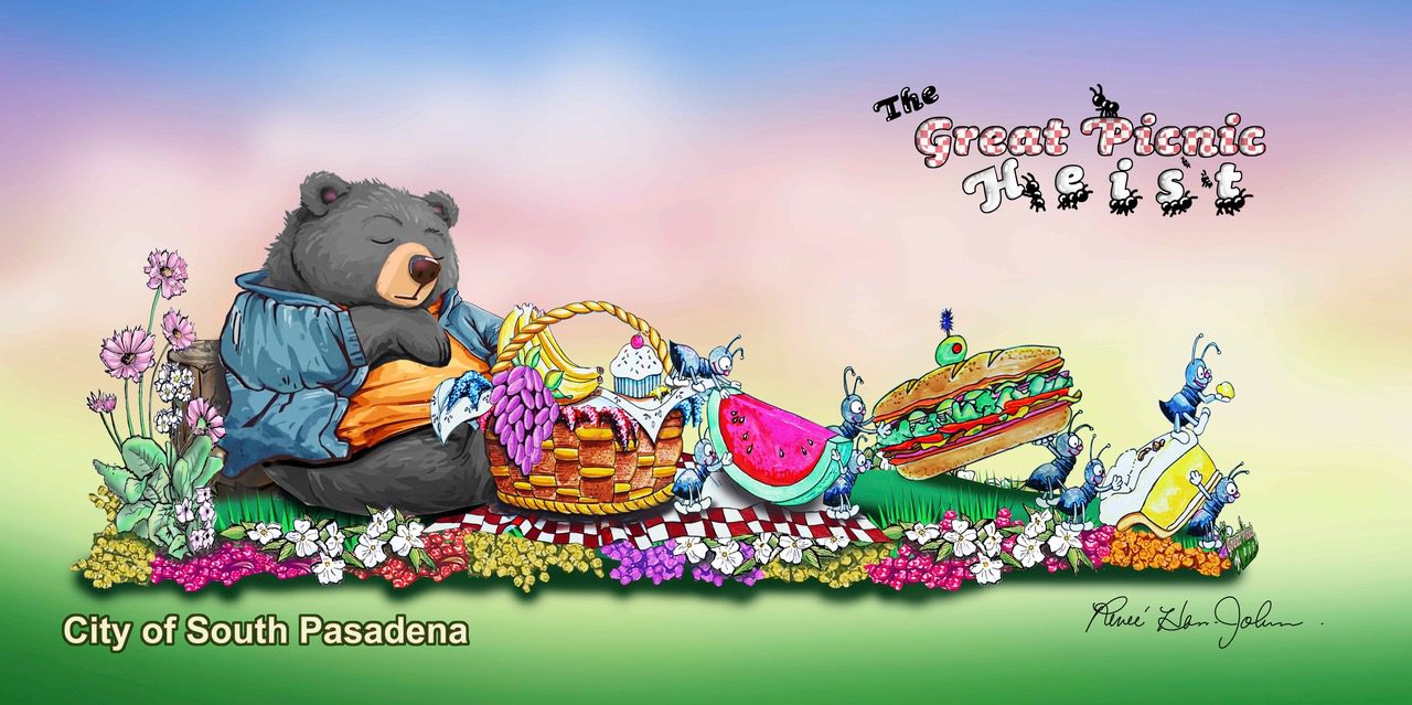 | The South Pasadenan | South Pasadena News PHOTO Credit: SPTOR | The South Pasadenan | 2026 Rose Parade Float Design