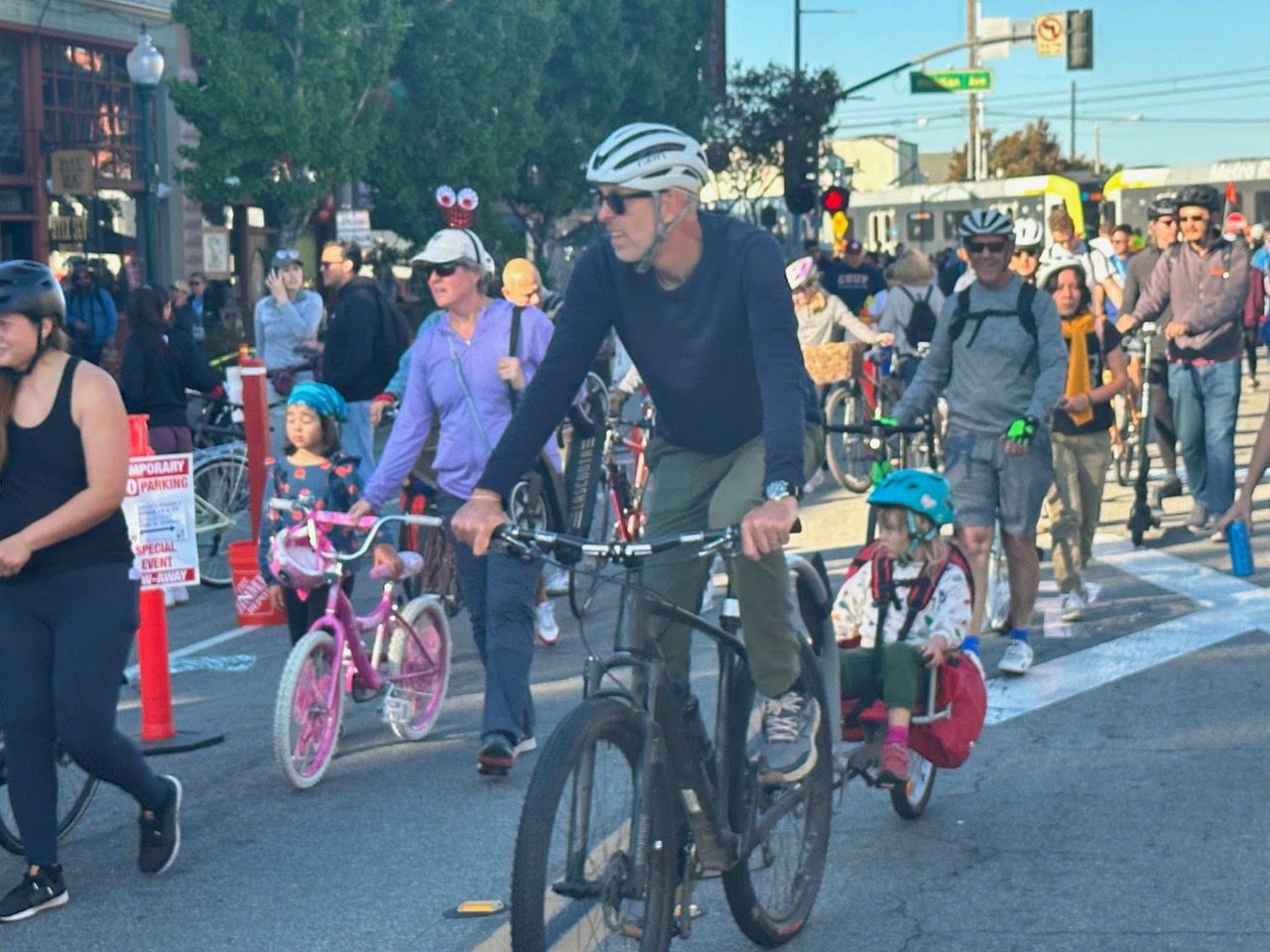| The South Pasadenan | South Pasadena News PHOTO Credit: ActiveSGV | The South Pasadenan | Mission-at-Twilight, a 5-mile open streets event for cyclists, walkers, scooters and skaters in South Pasadena, Alhambra and San Gabriel, will celebrate the summer solstice on Sunday, June 22. Food, games, and entertainment along the way will be part of the day. Of course, Gabe Sasquatch will be in the crowd
