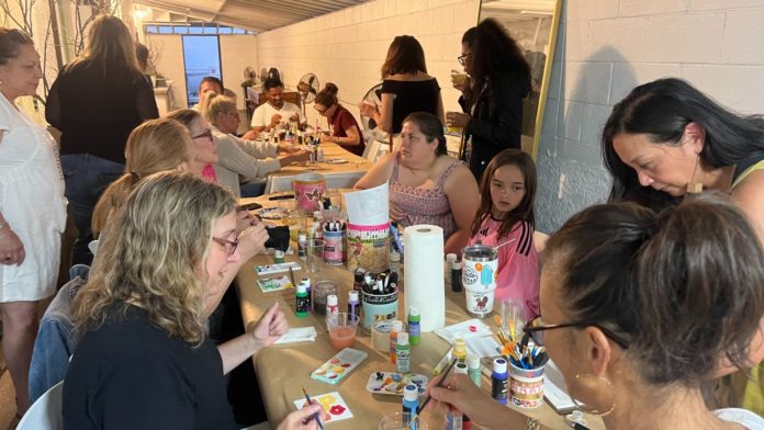 PHOTO: Elaine S. Lee | The South Pasadenan | Altadena’s Coalition and the ALTA Arts Collective hosted a community event at the Woodbury