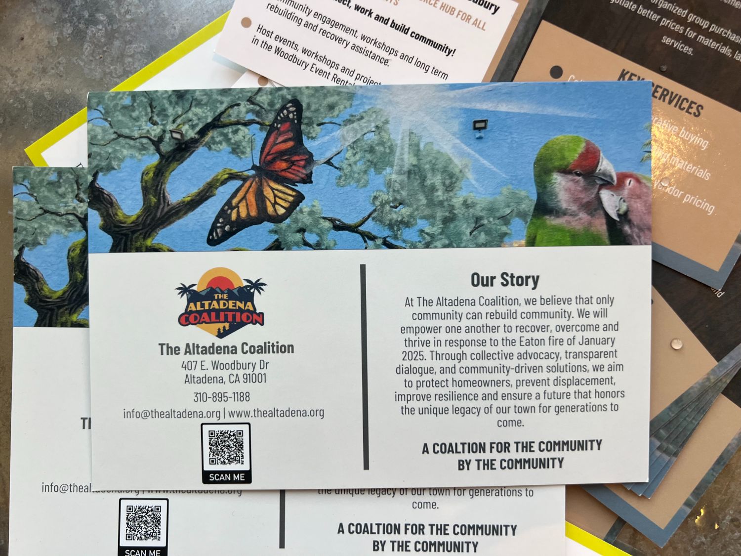 PHOTO: Elaine S. Lee | The South Pasadenan | Altadena’s Coalition and the ALTA Arts Collective hosted a community event at the Woodbury
