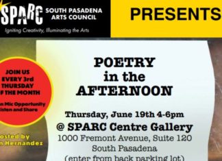 PHOTO: SPARC | The South Pasadenan | Poetry in the Afternoon Returns to South Pasadena with Mandy Kahn and Ron Koertge