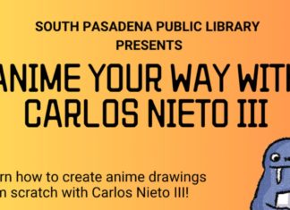 PHOTO: SPPL | The South Pasadenan | Anime Drawing Workshop and More This Summer at the South Pasadena Library
